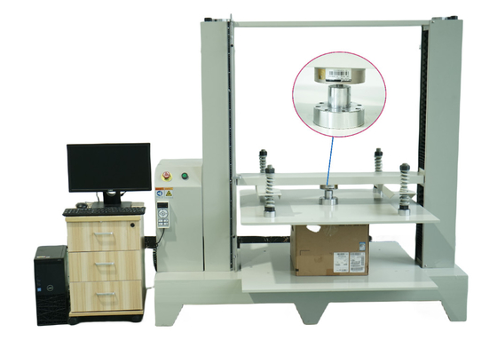 C5460-2T 20KN ASTM D642 ماشین آزمایش فشار فشار برای کاربردهای صنعتی آزمایش فشرده سازی جعبه بسته بندی